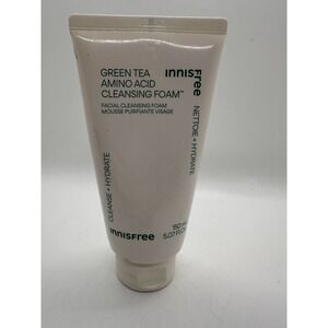 innisfree Green Tea Amino Acid Cleansing Foam, Sulfate Free, 5.07 oz